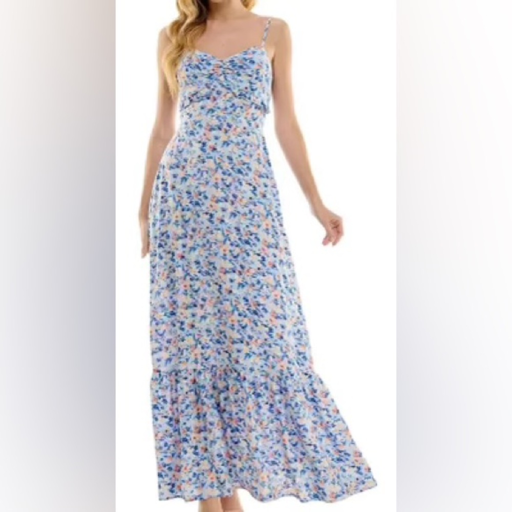 Floral maxi dress